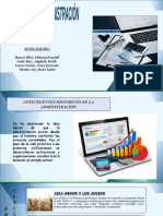 Antecedentes históricos de la administración