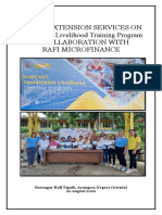 Documentation Sustainable Livelihod Training Program