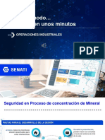 Operaciones Industriales-Concentración de Minerales