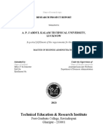 RESEARCH  REPORT Cover Format 2023