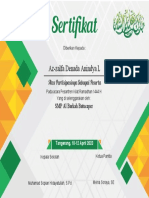 Sertifikat Sanlat Ramadhan 1440 H Editan