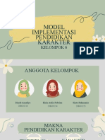 KEL. 6 (Model Implementasi Pend. Karakter)