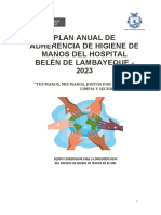 Plan Higiene de Manos 2023 - HBL