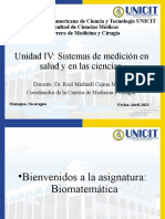 Sistemas de Medición en Salud y en Las Ciencias - Dr. Cajina 2023