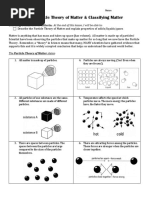 5.1 Particle Theory of Matter