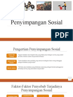 Pengertian Dan Faktor Penyebab Terjadinya Penyimpangan Sosial (1)