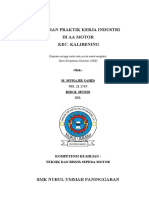 Format Laporan PKL Tanpa No Halaman