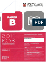 2011 ICAS English Paper B