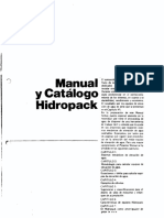 Manual y Catalogo Hidropack