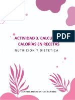 Calculo de Calorias