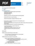 LAB211 Assignment: Title Background Program Specifications