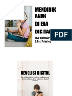 Mendidik Anak Di Era Digitalisasi Baru