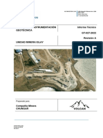 Informe de Instrumentacion Geotecnica