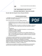 Actividad Segunda Semana - Inmumohematologia 1