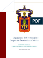 Organismos Cooperación e Integración Económica en México