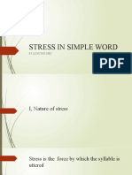Stress in Simple Word- Lê Huyền Diệu- 2212790016