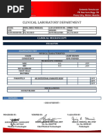 Pre Employment Medical Test Form | PDF