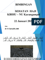 Bimbingan Kesehatan Haji Dr.H.sanudin 22.01.2023