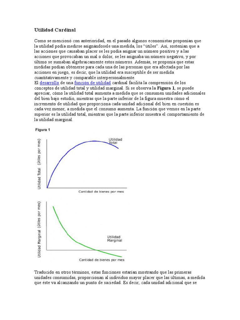 Utilidad | PDF | Utilidad | Utilidad marginal