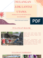 Laporan Magang Industri Pembangunan Museum Kota Banjarmasin