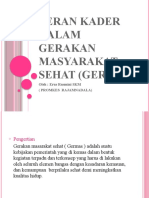 Persentasi Germas Kecamatan