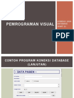 Pertemuan 7 - Koneksi Database (Lanjutan)