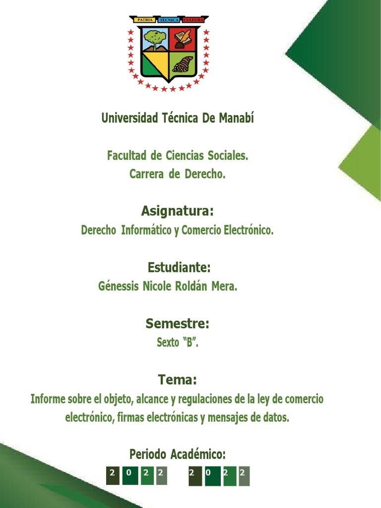 Ley De Comercio Electrónico En Ecuador Pdf Comercio Electrónico