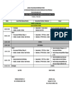 Rundown BIMTEK Tim Penyusun RPJMDesa