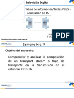 Semana No.9 - Multiplexación y Generación TS