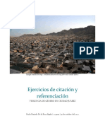 Actividad D2. Ejercicios de Citación