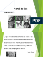 Estatus Moral de Los Animales