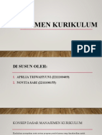 Manajemen Kurikulum