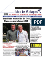 Periódico Noticias de Chiapas, Edición Virtual Sábado 20 de Mayo de 2023