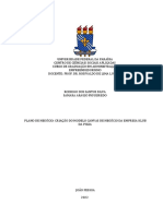 UNIVERISDADE FEDERAL DA PARAÍBA Plano de Negócio 1