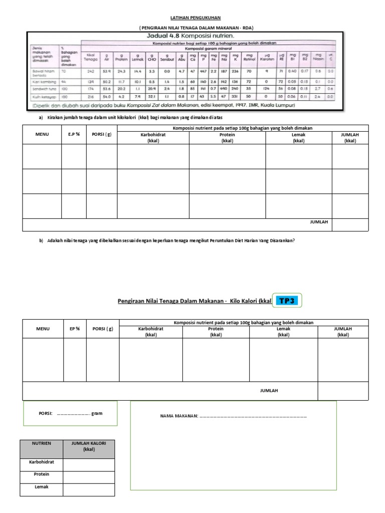 Latihan Rda | PDF