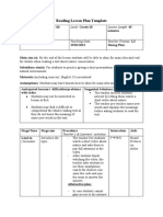 Reading Lesson Plan - Nguyen Du High School