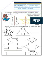 2° Ficha - Figuras Simétricas