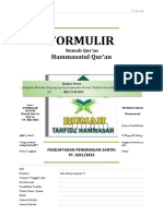 Formulir - MOU Santri Dan Orang Tua Wali