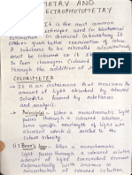 Colorimeter and Spectrophotometer