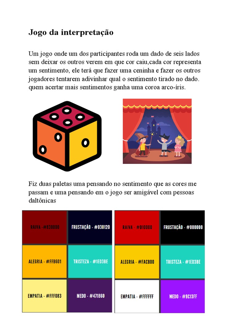 Jogo Da Interpretação | PDF