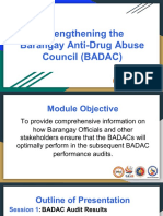 Barangay Anti-Drug Abuse Council (BADAC)