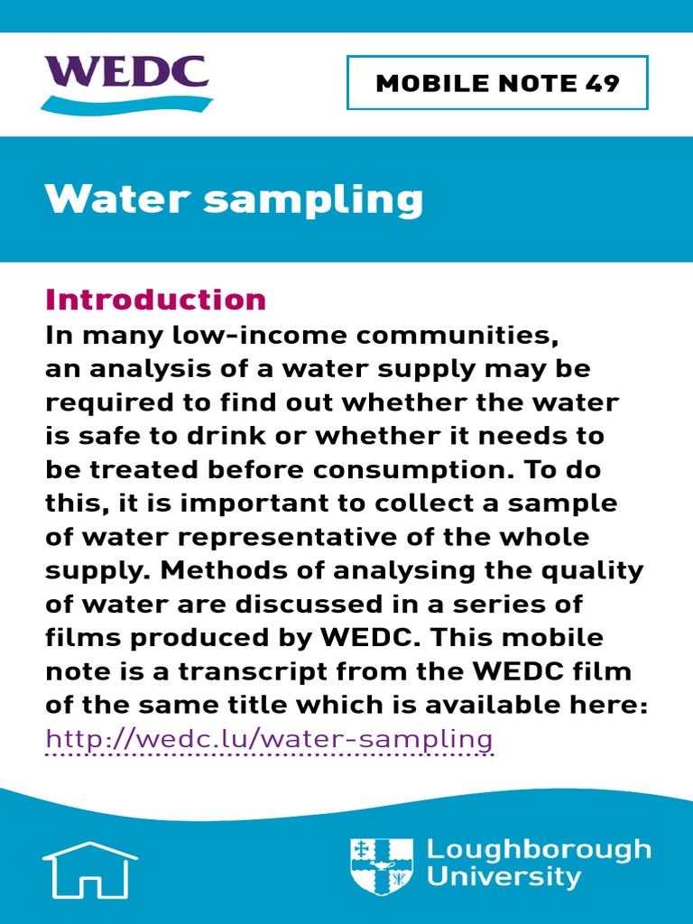 049 Water Sampling PDF
