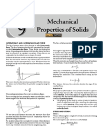 Chapter - 9 Mechanical Properties of Solids