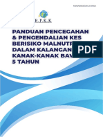 Panduan Pencegahan & Pengendalian Kes Berisiko Malnutrisi Dalam Kalangan Kanak-Kanak Bawah 5 Tahun