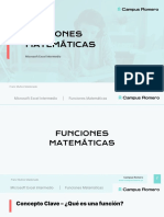 Funciones Matemáticas