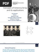 Antennaarray Conceptnapplicatin