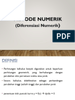 Diferensial Numerik