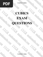 CubicGraphs Exam Questions