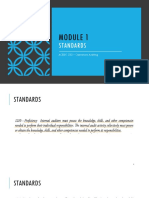 Module 1 STANDRDS