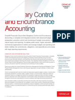 Oracle Budgetary Control and Encumbrance Accounting Ds